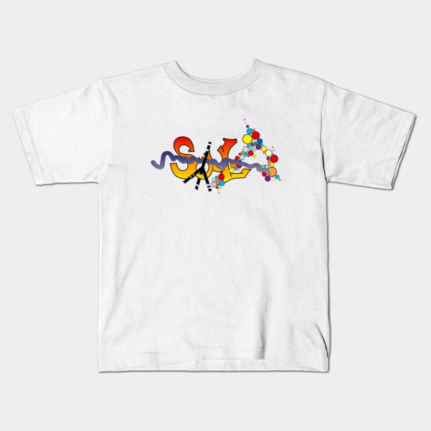 Soul graffiti Kids T-Shirt by rheyes